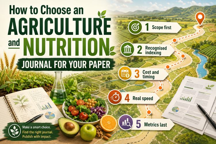How to Choose an Agriculture and Nutrition Journal for Your Paper