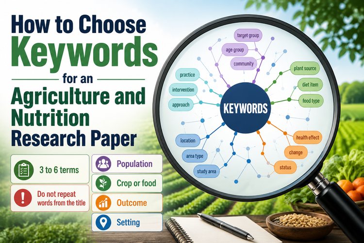 How to Choose Keywords for an Agriculture and Nutrition Research Paper