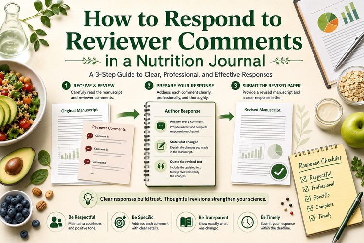 How to Respond to Reviewer Comments in a Nutrition Journal