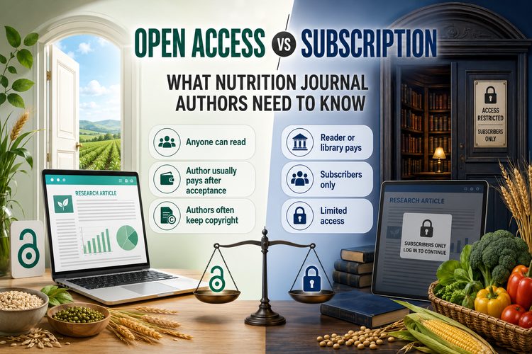 Open Access vs Subscription: What Nutrition Journal Authors Need to Know
