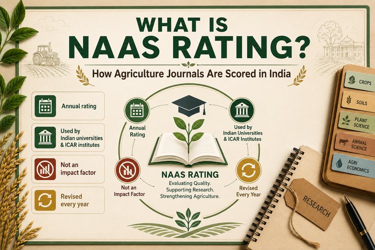 What is NAAS Rating? How Agriculture Journals Are Scored in India