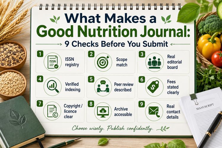 What Makes a Good Nutrition Journal: 9 Checks Before You Submit
