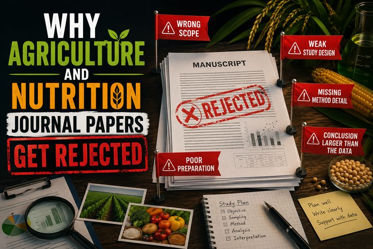 Why Agriculture and Nutrition Journal Papers Get Rejected